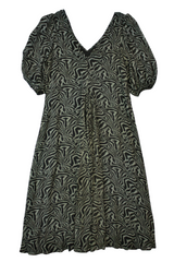 Ganni - Abstract Pattern Midi