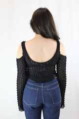 Urban Outfitters - Cut-Out Popcorn Top