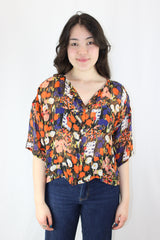 Leonard St - Relaxed Cropped Blouse