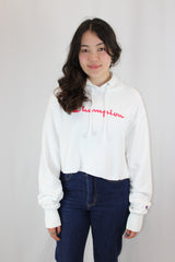 Champion - Relaxed Cropped Hoodie