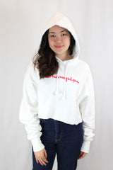 Champion - Relaxed Cropped Hoodie
