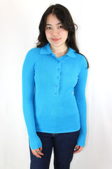 Henne - Ribbed Knit Top