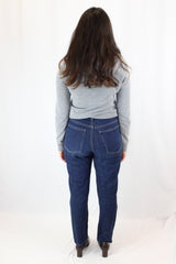 Marle - High-Rise Straight Leg Jeans