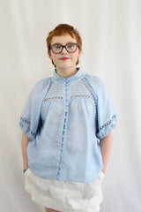 Zoe Kratzmann - Broderie Blouse