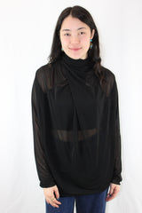 Zara - Twist Mesh Blouse