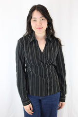 Spiral - Vintage Wrap Blouse