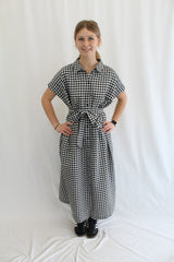 Elk - Gingham Maxi Dress