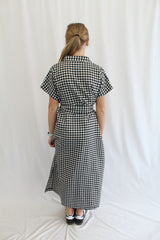Elk - Gingham Maxi Dress