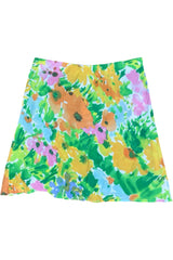 With Jean - Floral Mini Skirt