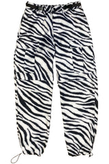 Melody Ehsani - Zebra Stripe Pants