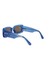 Dries Van Noten x Linda Farrow - Blue Sunglasses