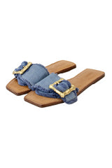 Schutz - Bamboo Buckle Sandals