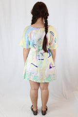 Misfit Mad Minds - Linen Midi Dress