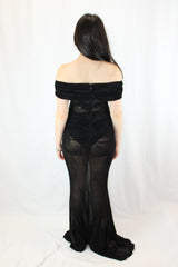 Michael Costello X Revolve - Mesh Maxi Dress