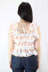 State Of Play - Frilly Cropped Cami