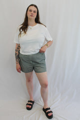 Tibi - 'Silk Nylon Pull On Shorts'