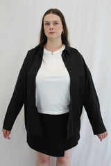 Tibi - Oversized Polyester Button Up