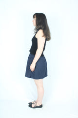 Karen Walker - Navy Mini Skirt