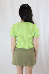 Princess Polly - Knit Split Front Top