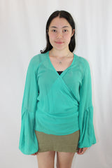 Robyn Mathieson - Silk Wrap Top