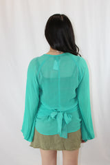 Robyn Mathieson - Silk Wrap Top