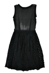 Moschino Cheap and Chic - Sheer Bodice Dress