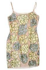 Vivienne Tam - Sequin Rose Mini Dress