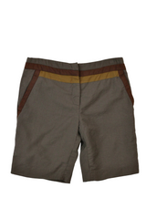 Prada - Panelled Wool Shorts