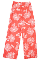 Ciao Lucia - Floral Print Cotton Pants