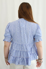 Seeking Lola - Floral Babydoll Top