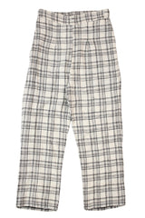 INJIRI - Plaid Linen Pants