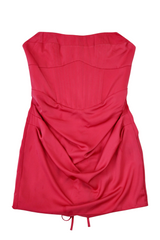 Michael Costello x Revolve - Pink Corset Mini