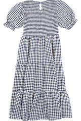 Leila + Luca - Gingham Maxi Dress