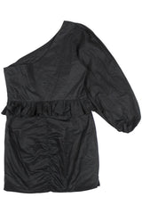 Shona Joy - One Shoulder Ruched Mini Dress