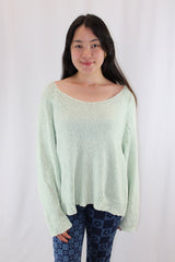 Olive - Pastel Knit Sweater