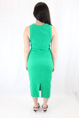 Mineral - Ribbed Midi Dress