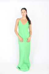 Dominique Healy - Linen Maxi Dress