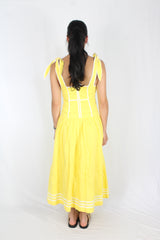 Steele - Yellow Linen Dress