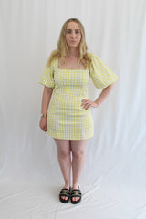 SNDYS - Gingham Mini Dress