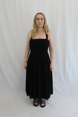 Ruby - Velvet Polka Dot Maxi