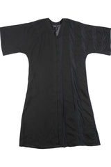 Turn Black - Linen Midi Dress