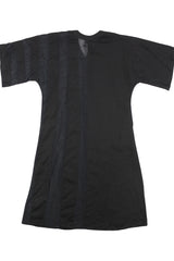 Turn Black - Linen Midi Dress