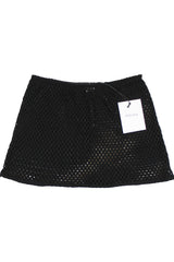 With Jean - Net Mini Skirt