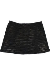 With Jean - Net Mini Skirt