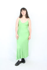 Mineral - Green Slip Dress