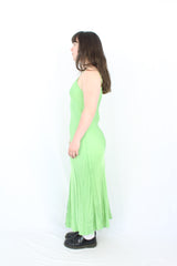 Mineral - Green Slip Dress