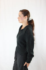 Bassike - Cropped Chunky Knit Jumper