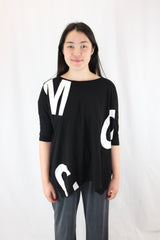 Moochi - Boxy Print T-Shirt