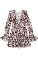 Shona Joy - Long Sleeve Mini Dress