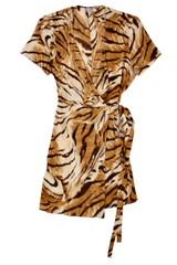 Ciao Lucia - Silk Animal Print Mini